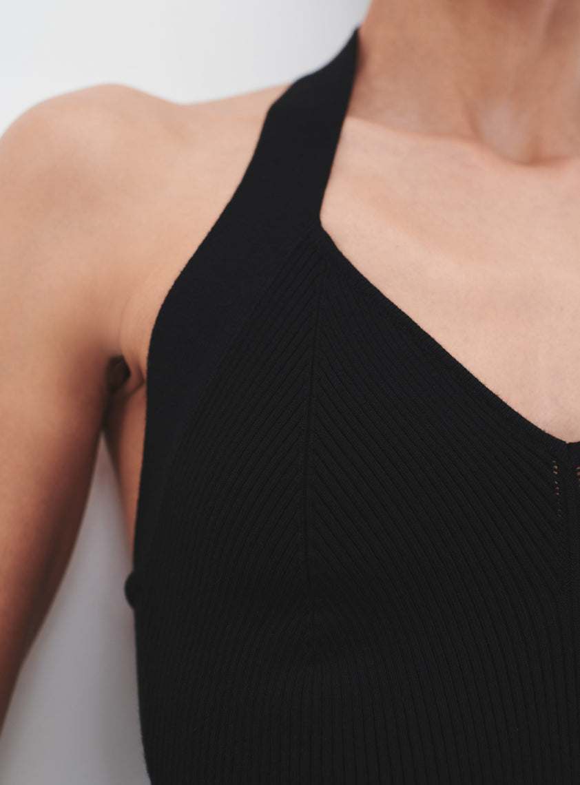 Knit Halter Top